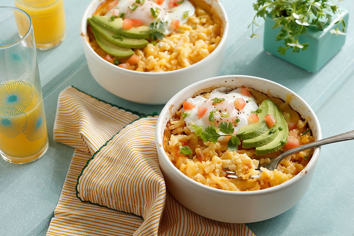 Cheesy Hash Brown Breakfast Bowl – Featured Image