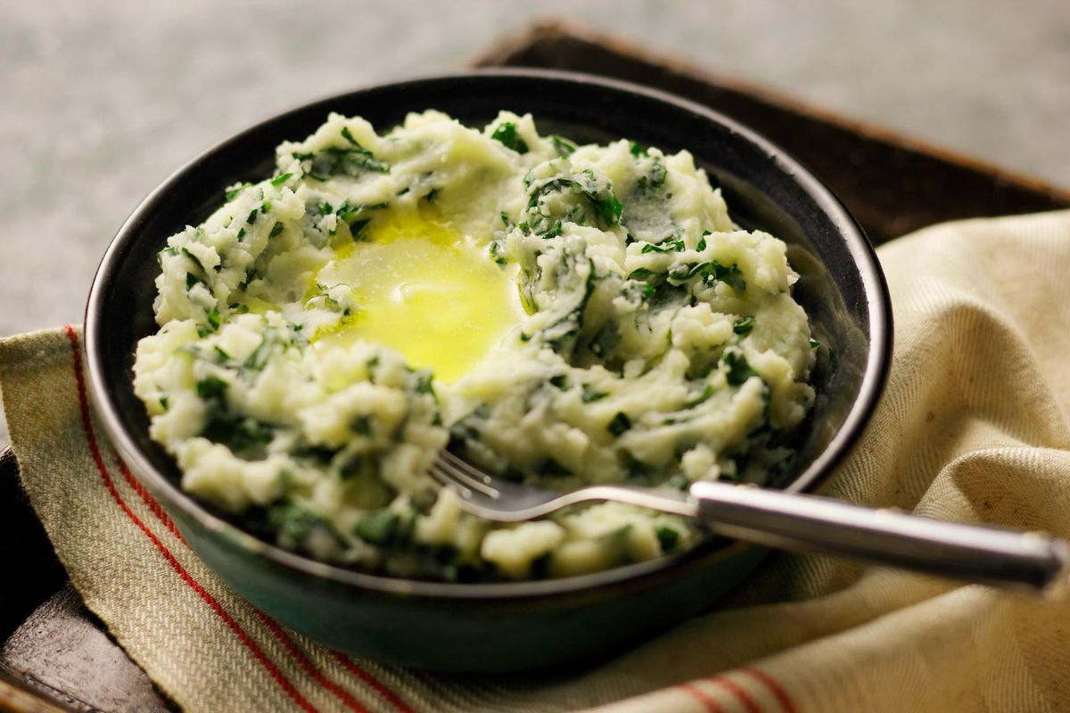 Colcannon Irlandés estilo Idahoan – Featured