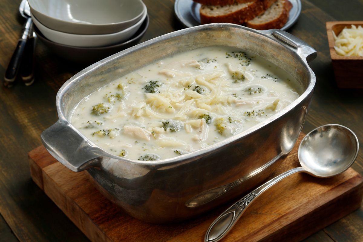 Sopa de brócoli y pollo de Idahoan – Featured