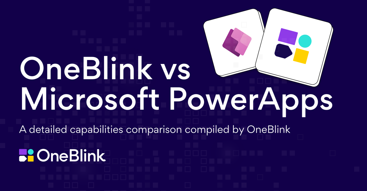 OneBlink Platform Comparisons | See How We Stack Up