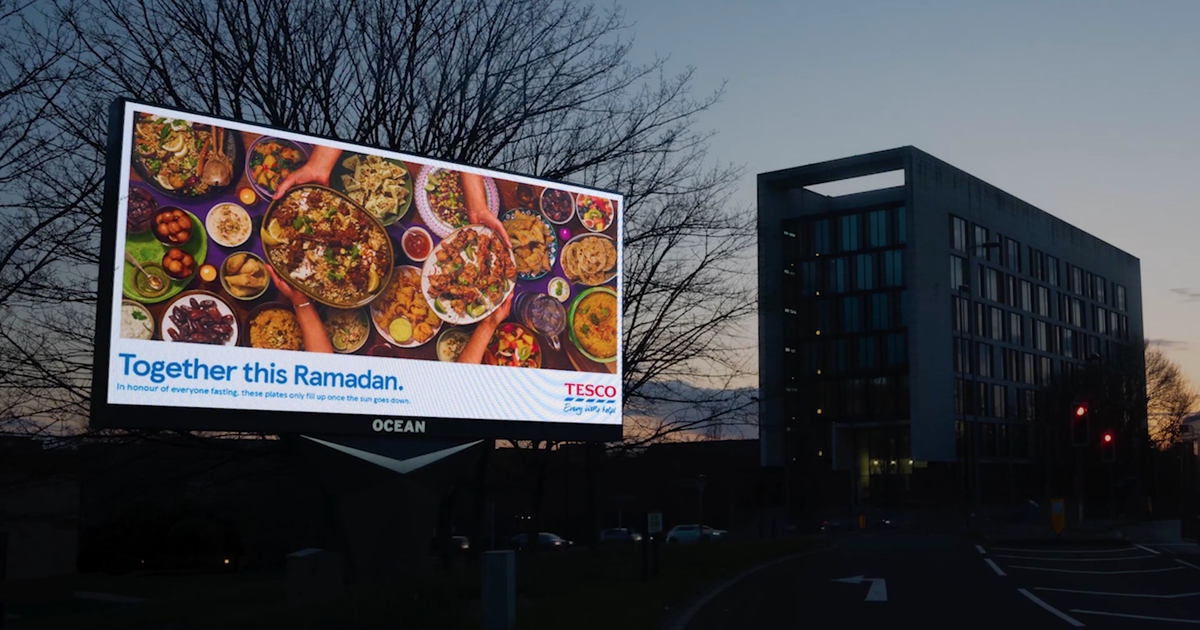 Bbh And Tesco Celebrate Ramadan In Innovative Ooh 