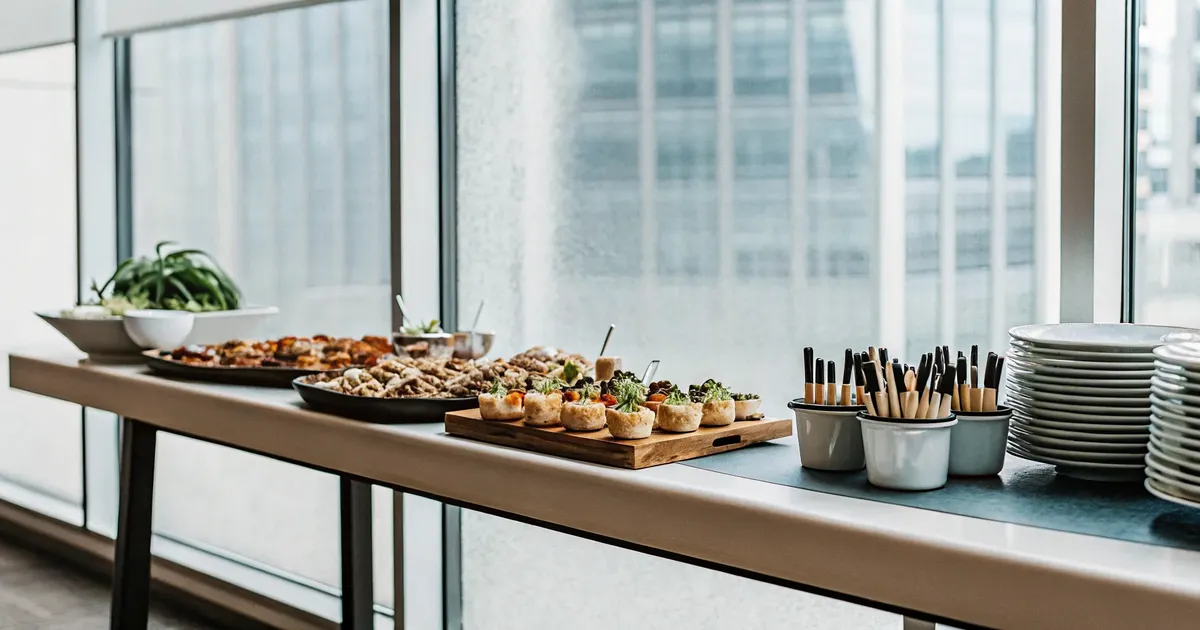 How Much Does Corporate Event Catering Cost? | Spork Bytes