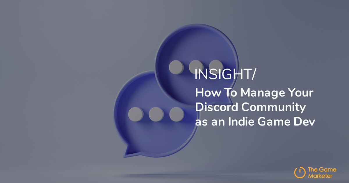 How To Manage Your Discord Community as an Indie Game Dev