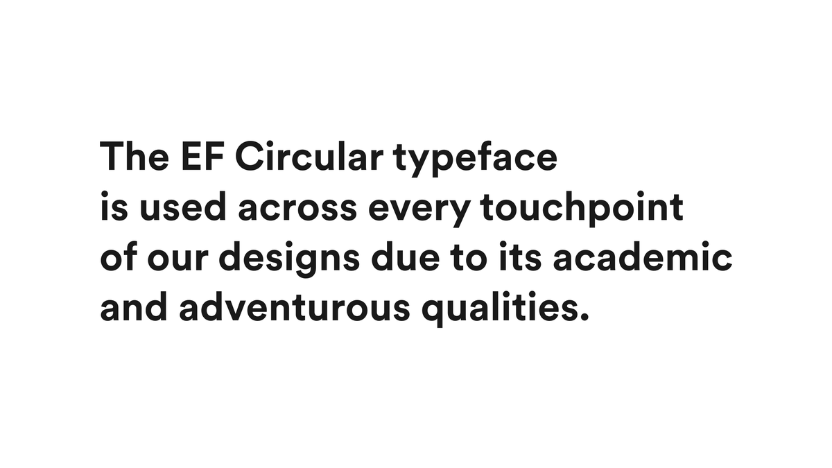 EF Circular Typeface