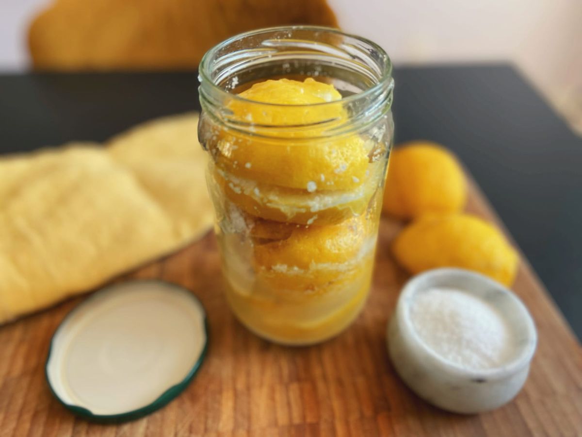 Saltsyltede citroner