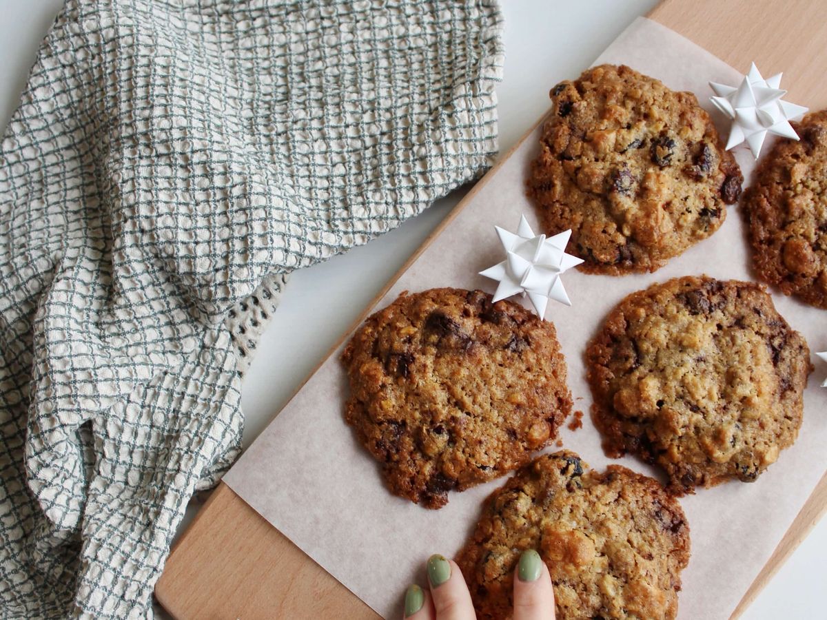 Cookies med julesmag