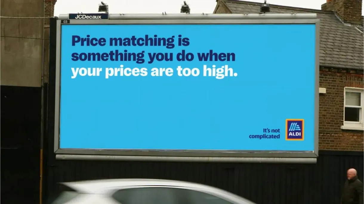 Aldi Ireland Tactical OOH: Punchy Headlines Win