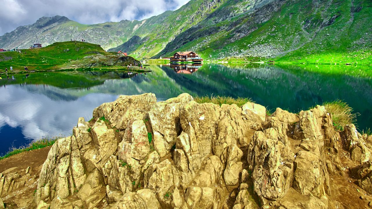Ranca , a resort in the Carpathian mountains
