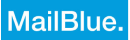 Mailblue Logo with blue background