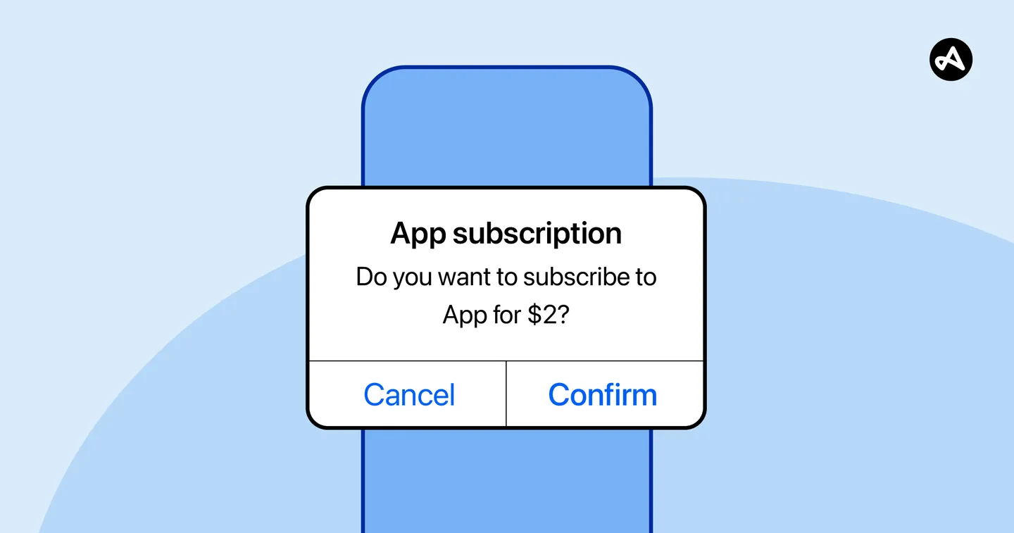App subscription example