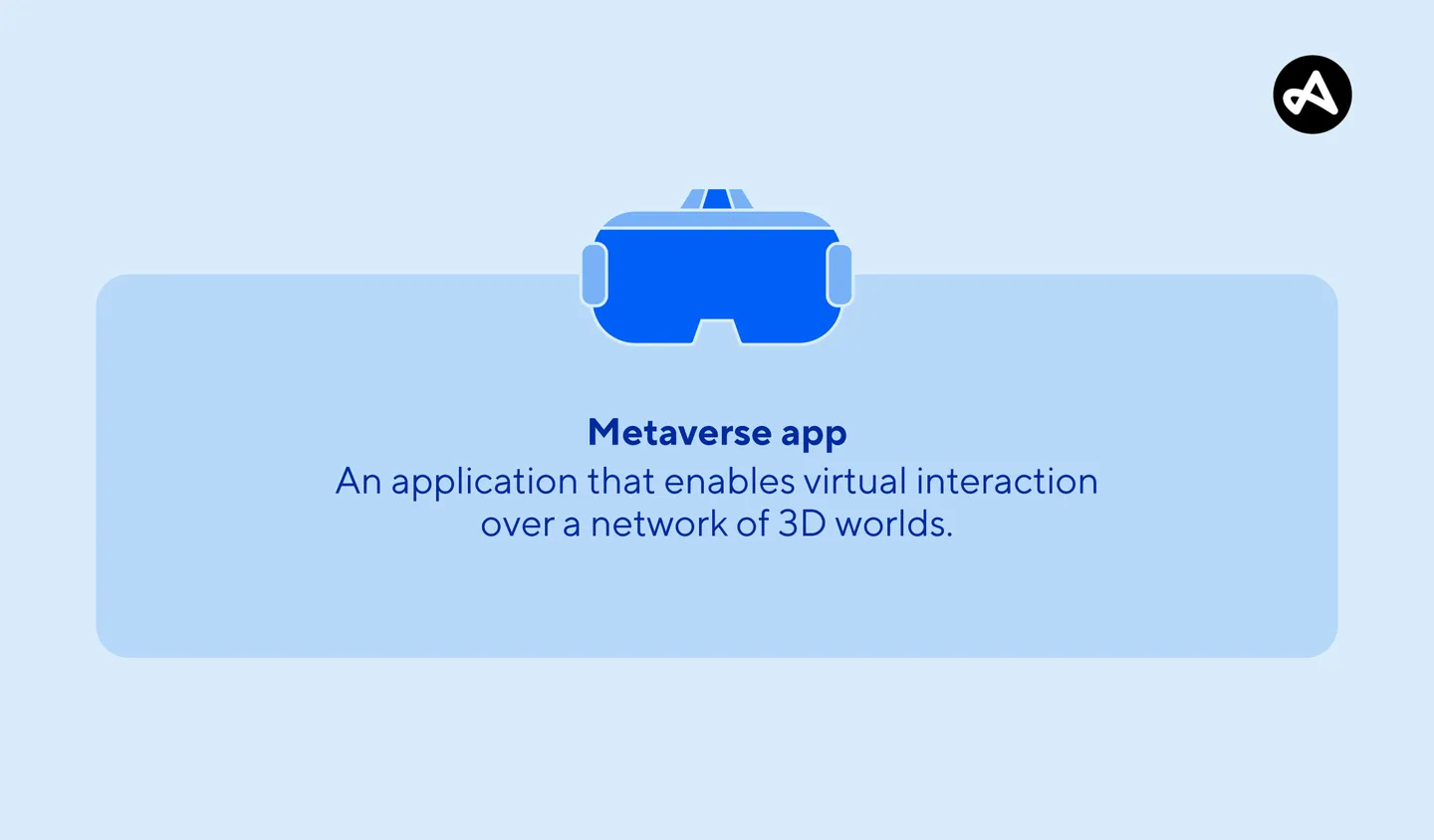 Metaverse app definition