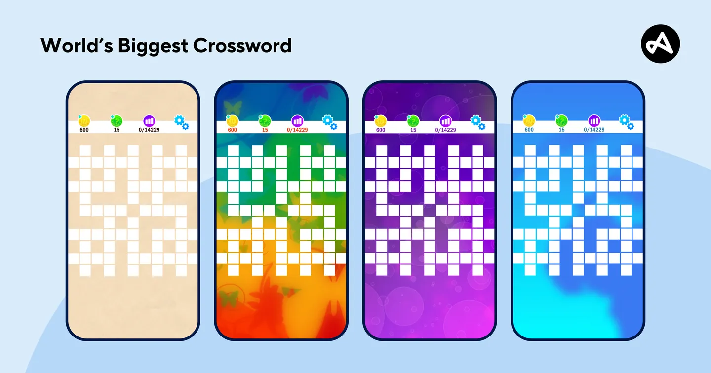 Word game World's Biggest Crossword