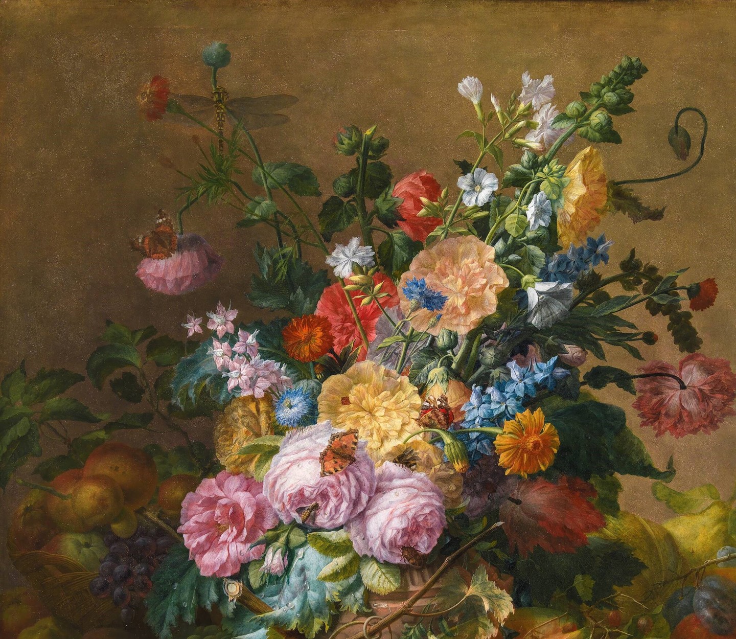 Dominicus Gottfried Waerdigh, "Flowers", 1715-1789, SMK - National Gallery of Denmark
