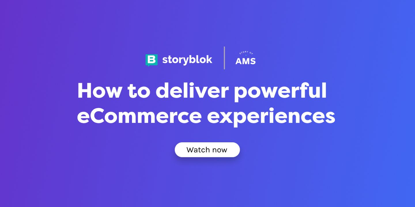 Watch: How to deliver powerful eCommerce experiences.