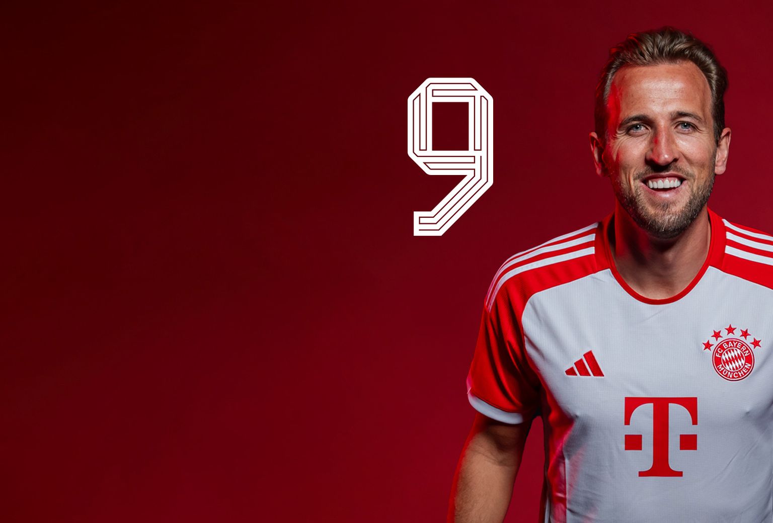Harry Kane Jersey  Number 9 in the FC Bayern Store