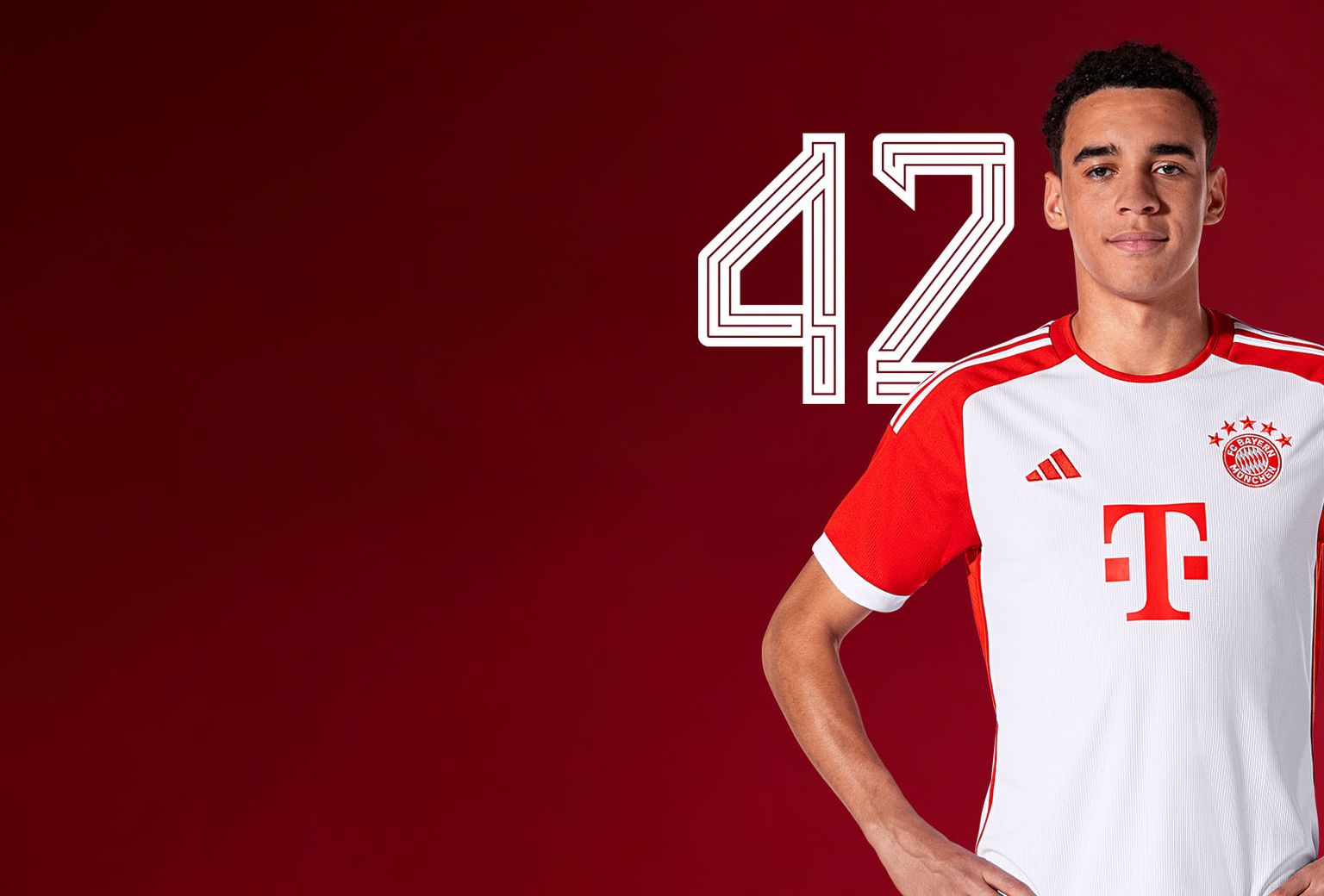 Jamal Musiala Jersey  Number 42 in the FC Bayern Store