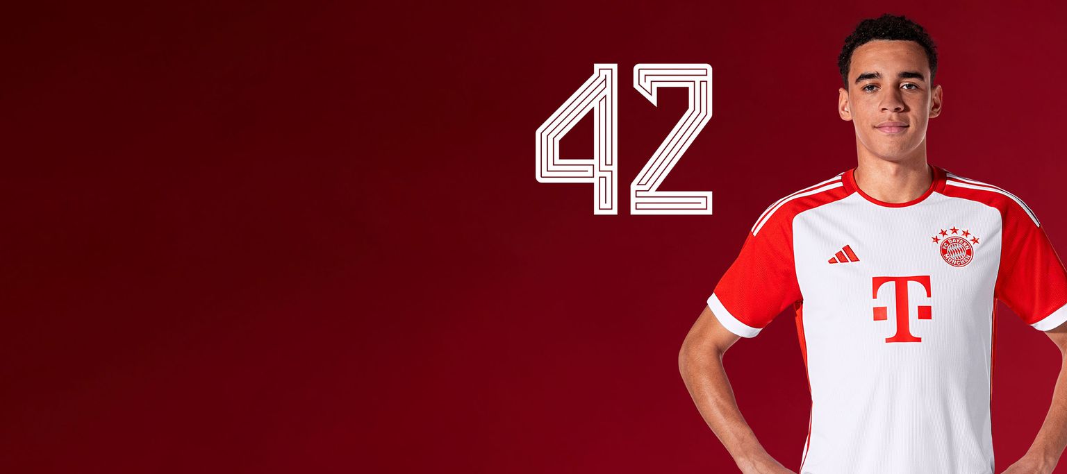Jamal Musiala Jersey | Number 42 in the FC Bayern Store