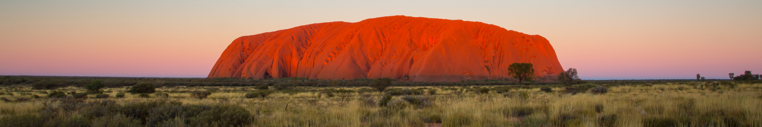 Uluru at sunset
