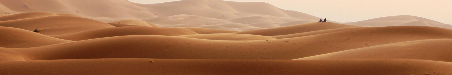 Desert sands in Morocco