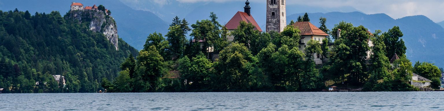 The monastery at Lake Bled