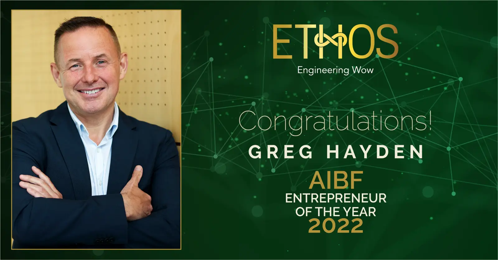 Greg Hayden - Entrepreneur of the Year