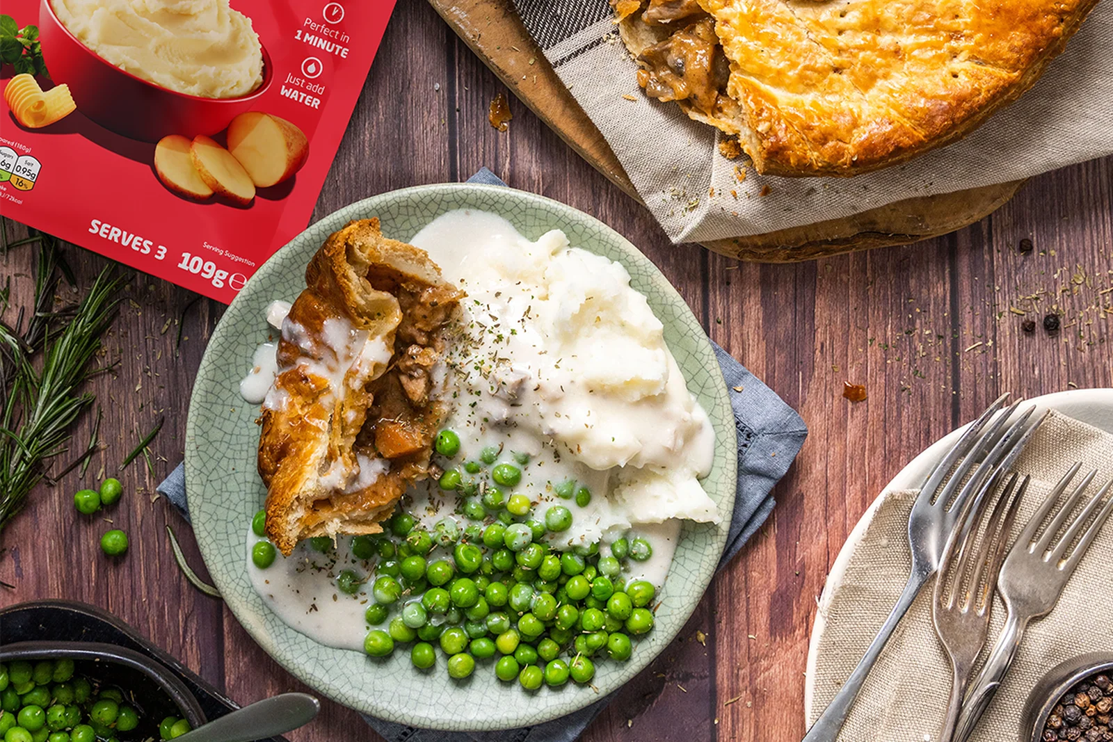 pie and mash