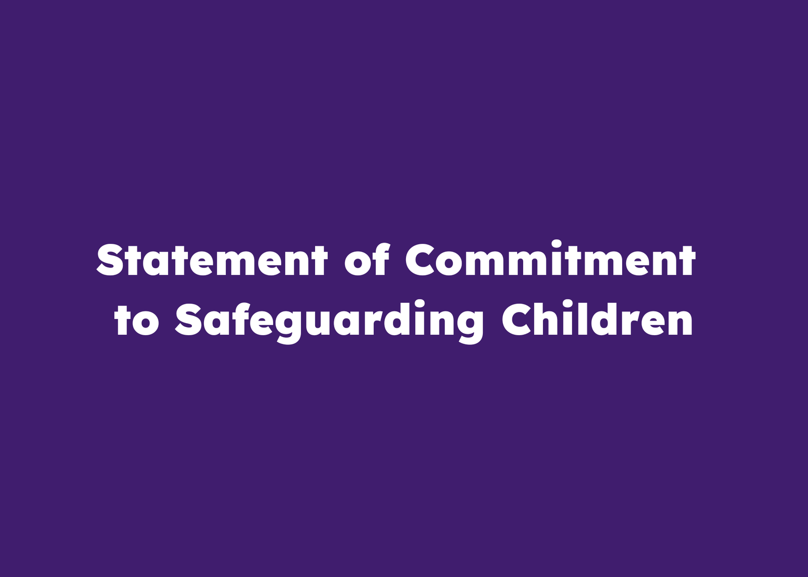 Photo inspiration: Fresh Look at Child Safeguarding Policies