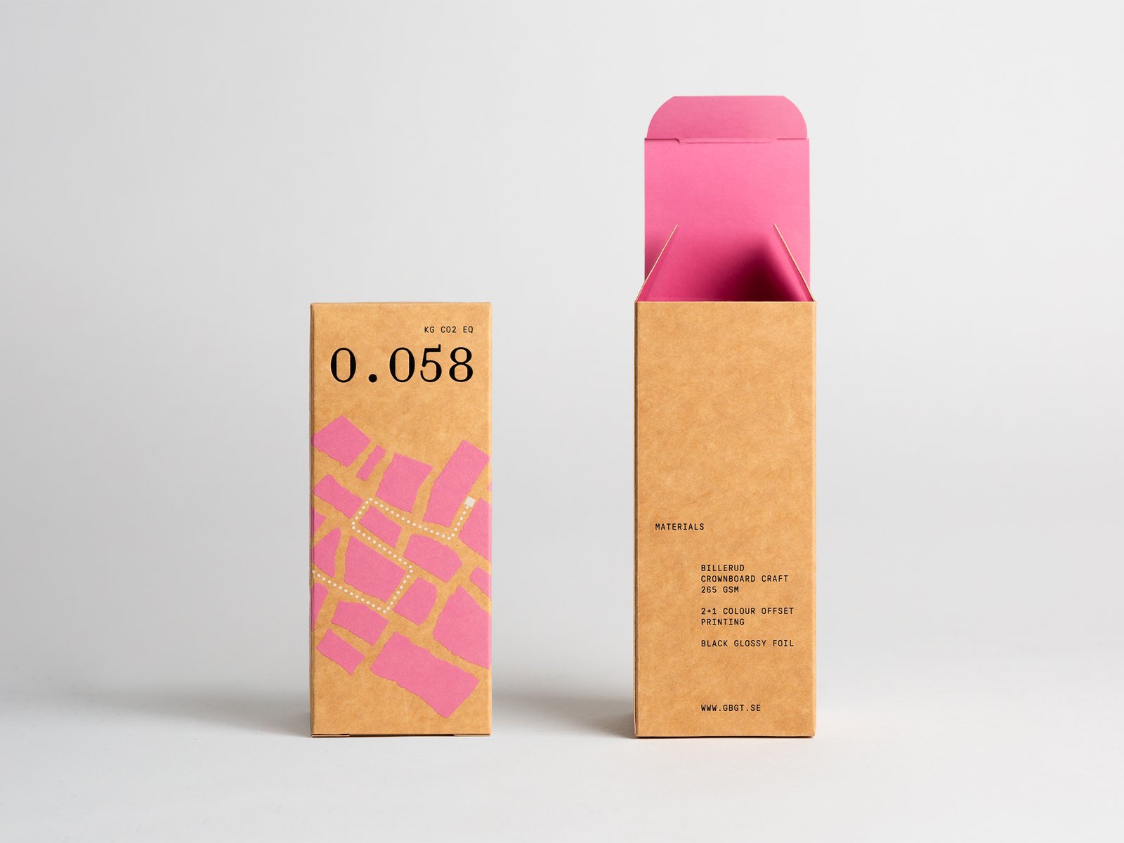 Bedow – GBGT Box packaging design