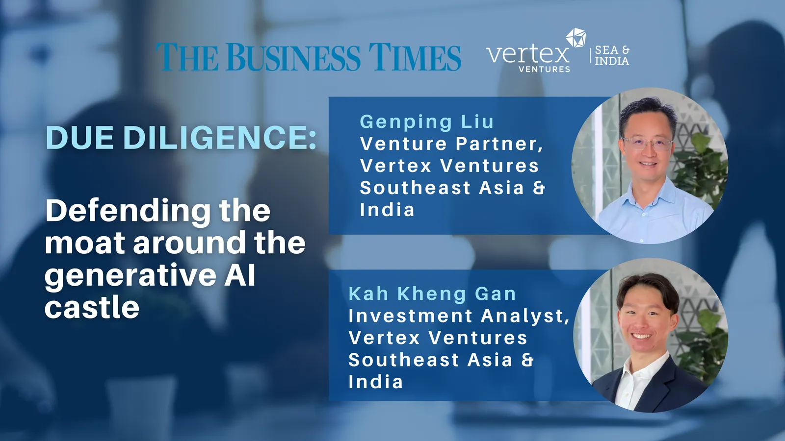 Genping LIU - Vertex Team Member | Vertex Ventures SEA