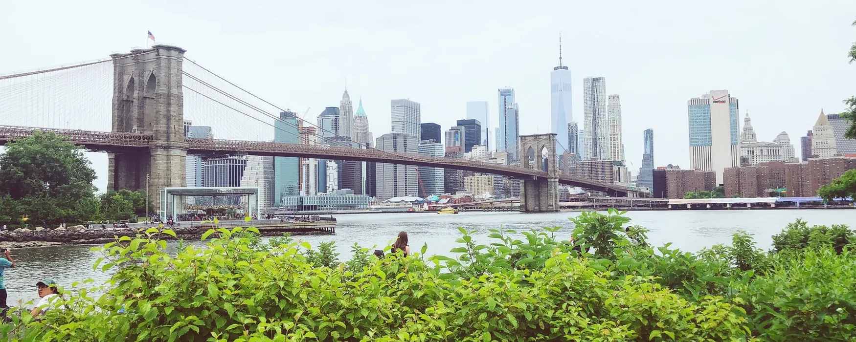 La migliore vista su New York con lo skyline di Manhattan