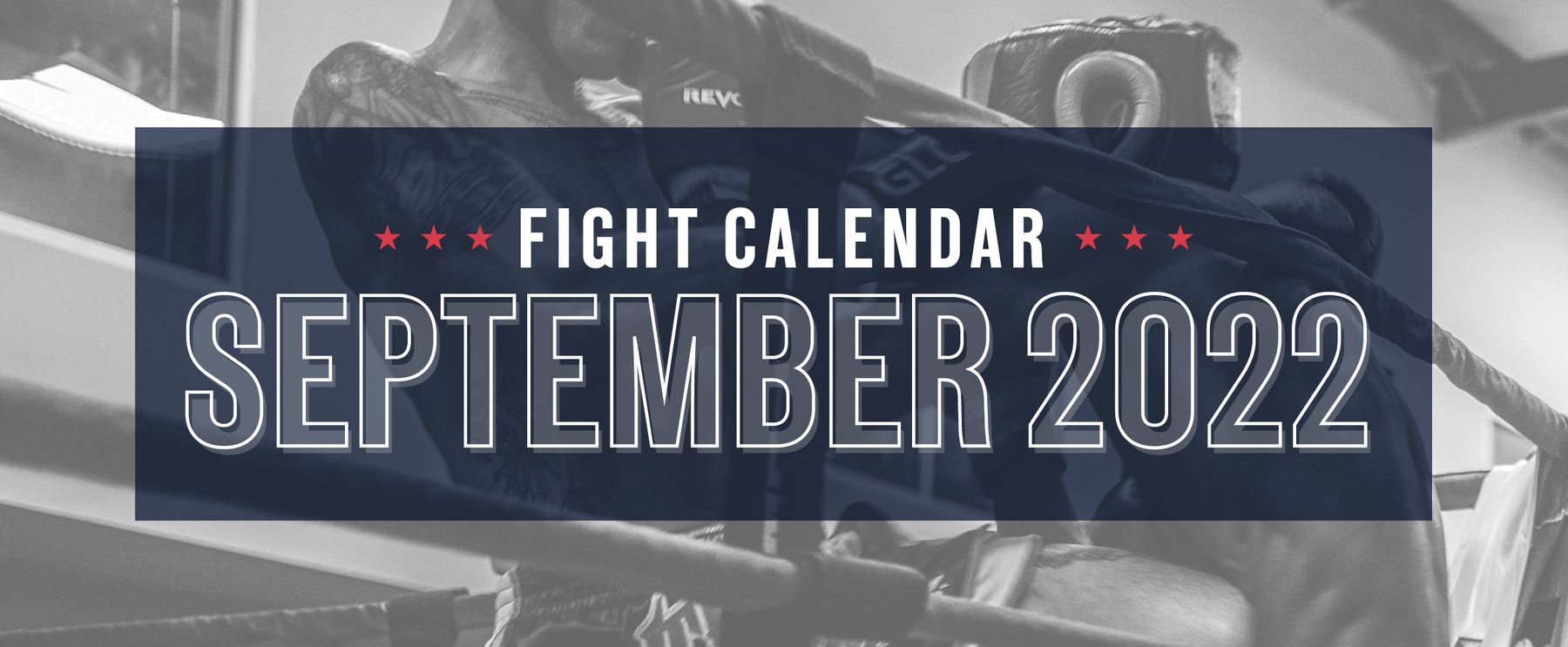 FightCamp - September 2022 Fight Calendar
