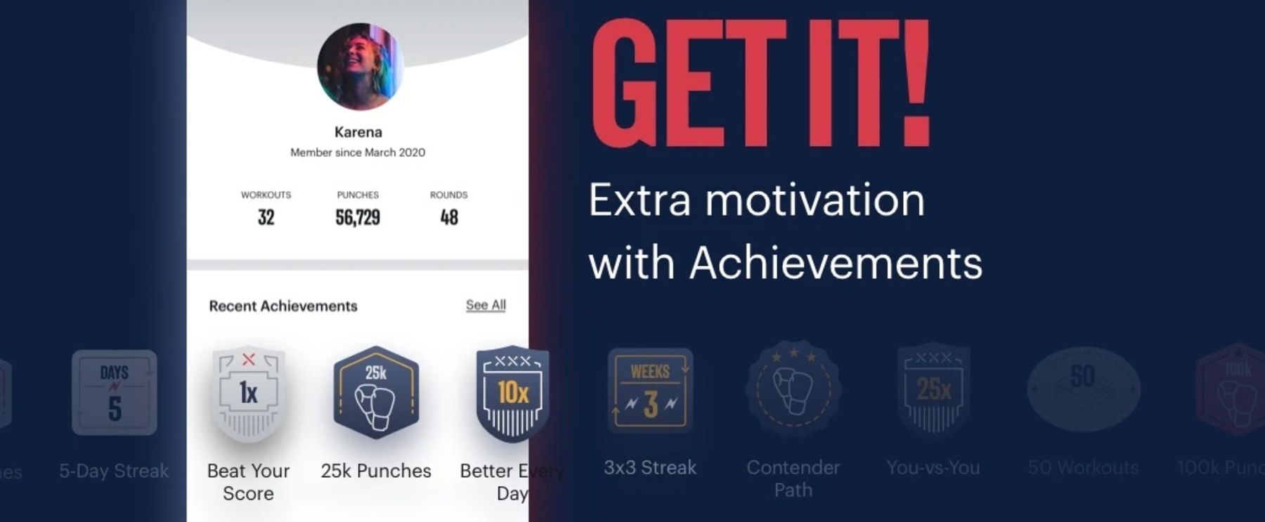 FightCamp App Update: Introducing Achievements & A New Profile