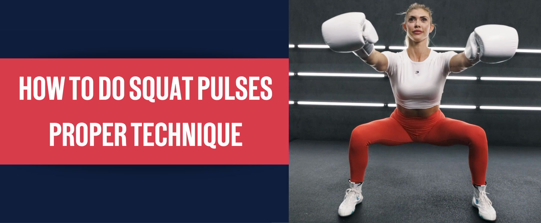 FightCamp - How To Do Squat Pulses - Proper Technique