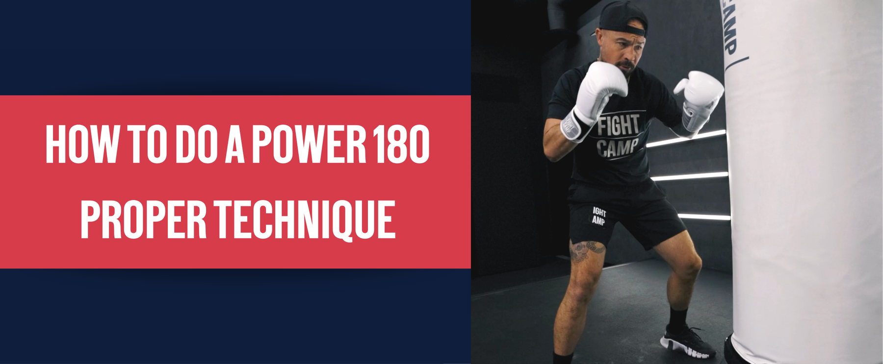 How To Do A Power 180 Boxing Drill | Proper Technique
