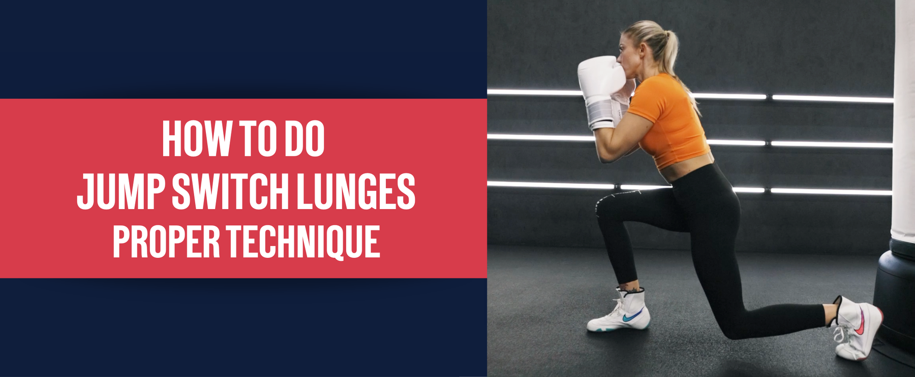 How To Do Jump Switch Lunges | Proper Technique