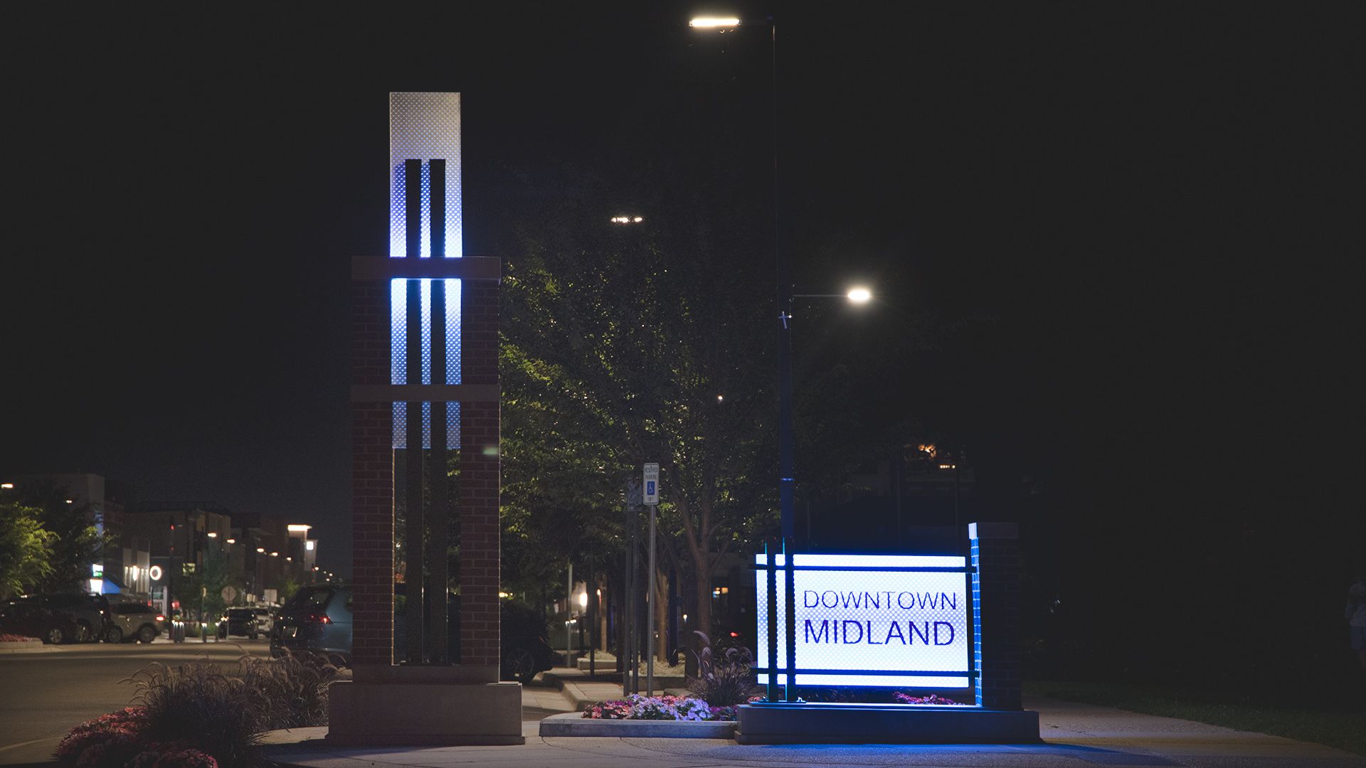 Midland Rd Street Sign Midland Streetscape | Sensitile
