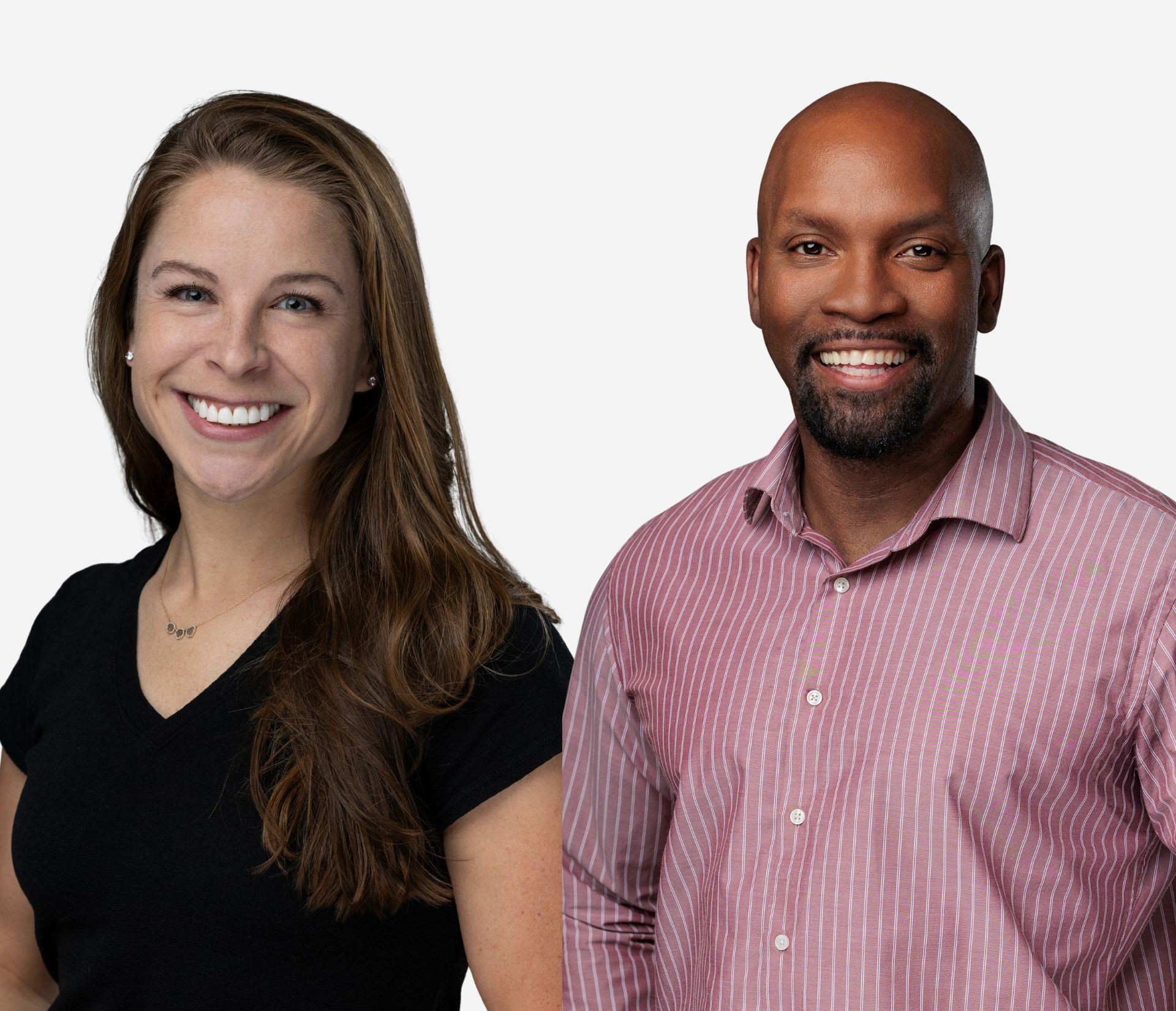 Stoneside Design Consultants Dana Liszewski and Antwon Dennis