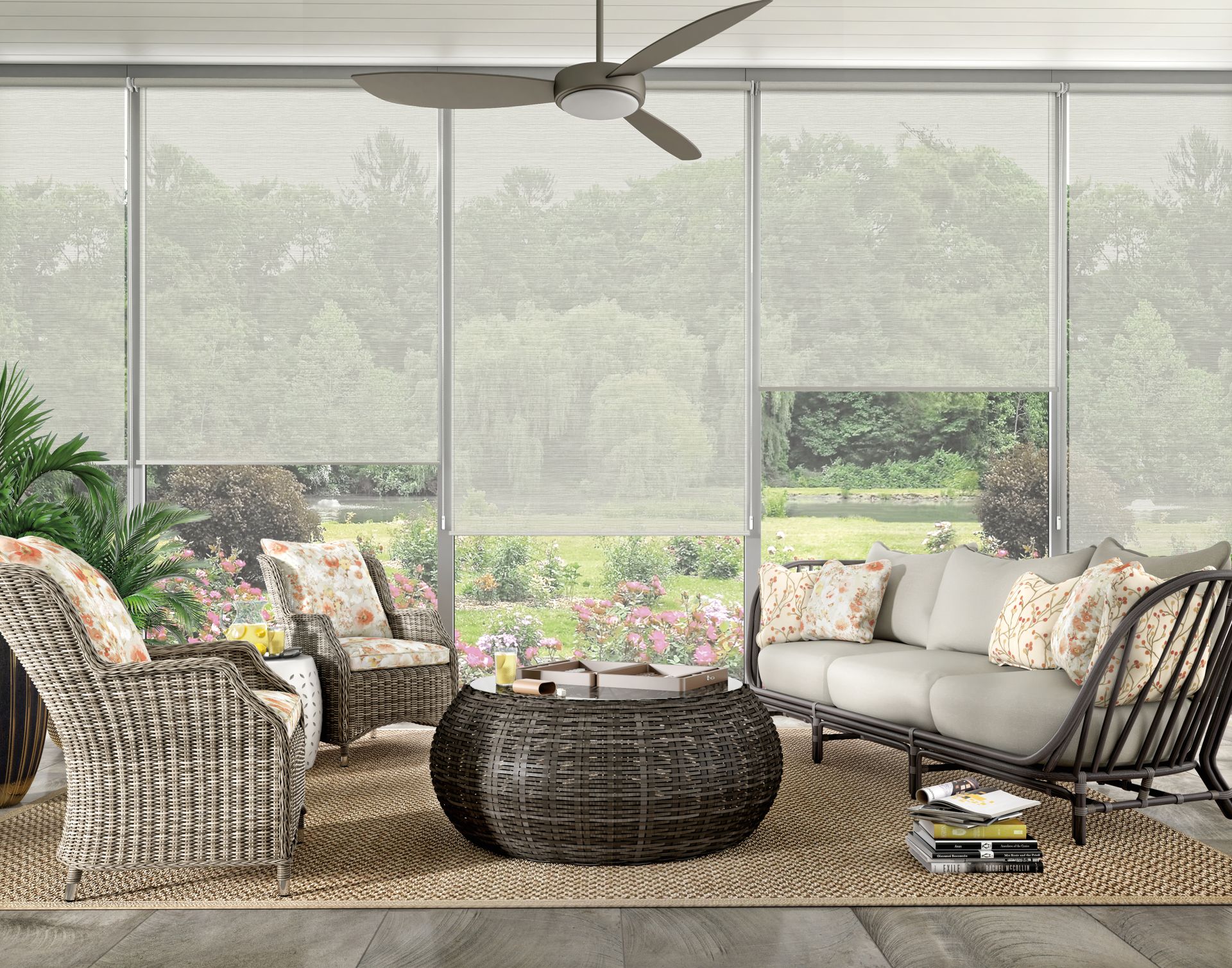 solar-shades-portland-dining-room-sundance-1-percent-white-885-frida-kahlo-painting