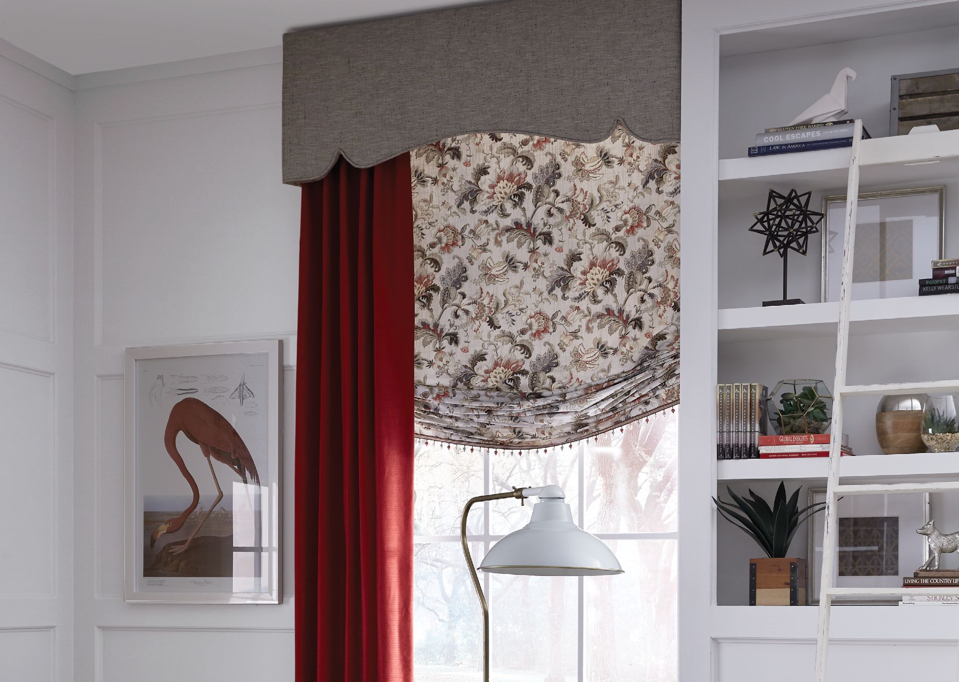 Stoneside Custom Layered Window Treatments