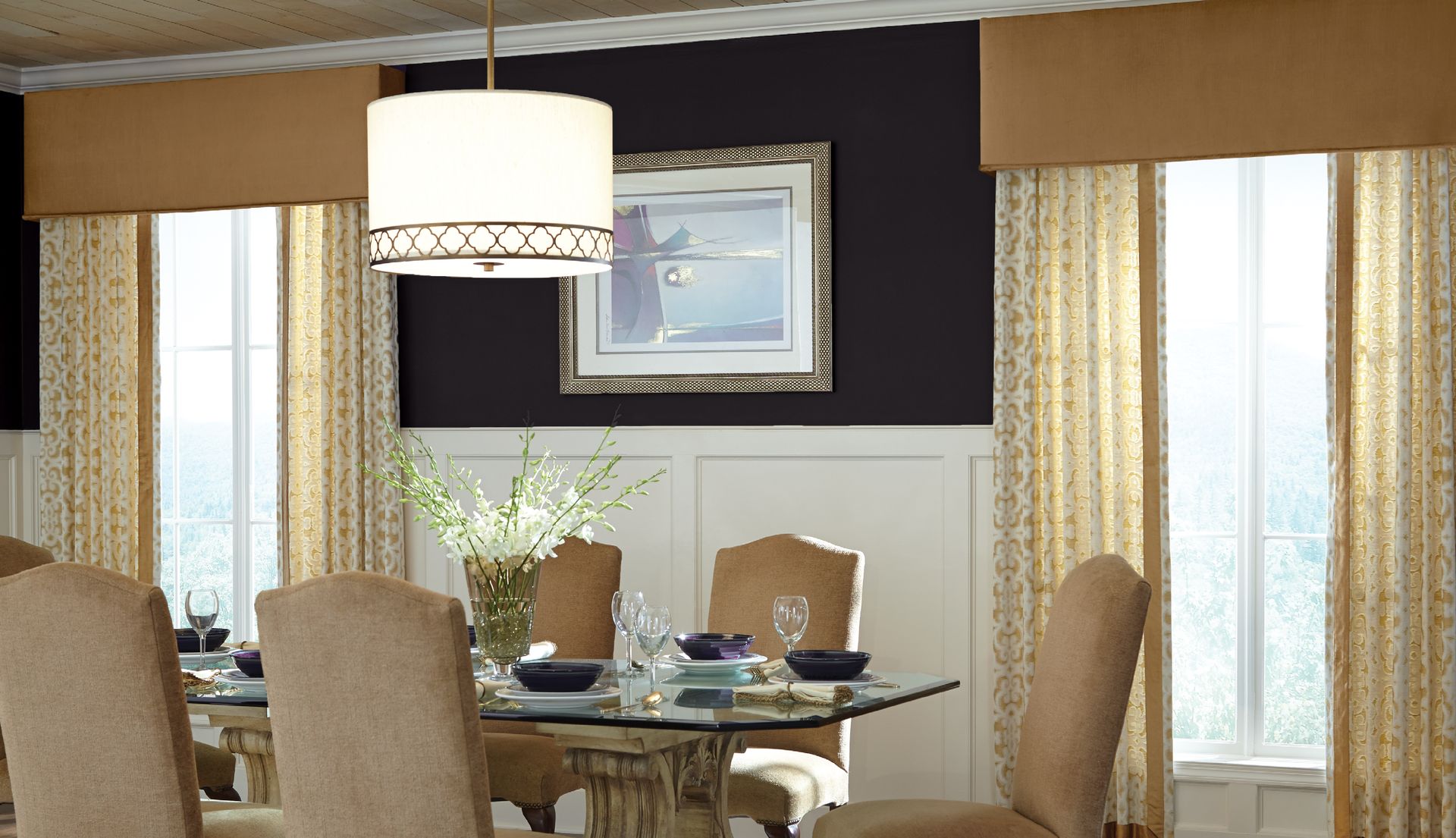 stoneside fabric cornice