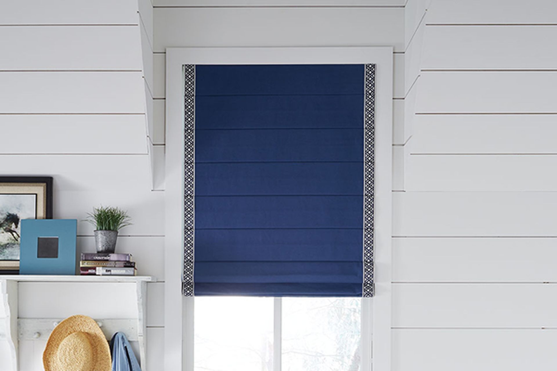 Roman shades stoneside