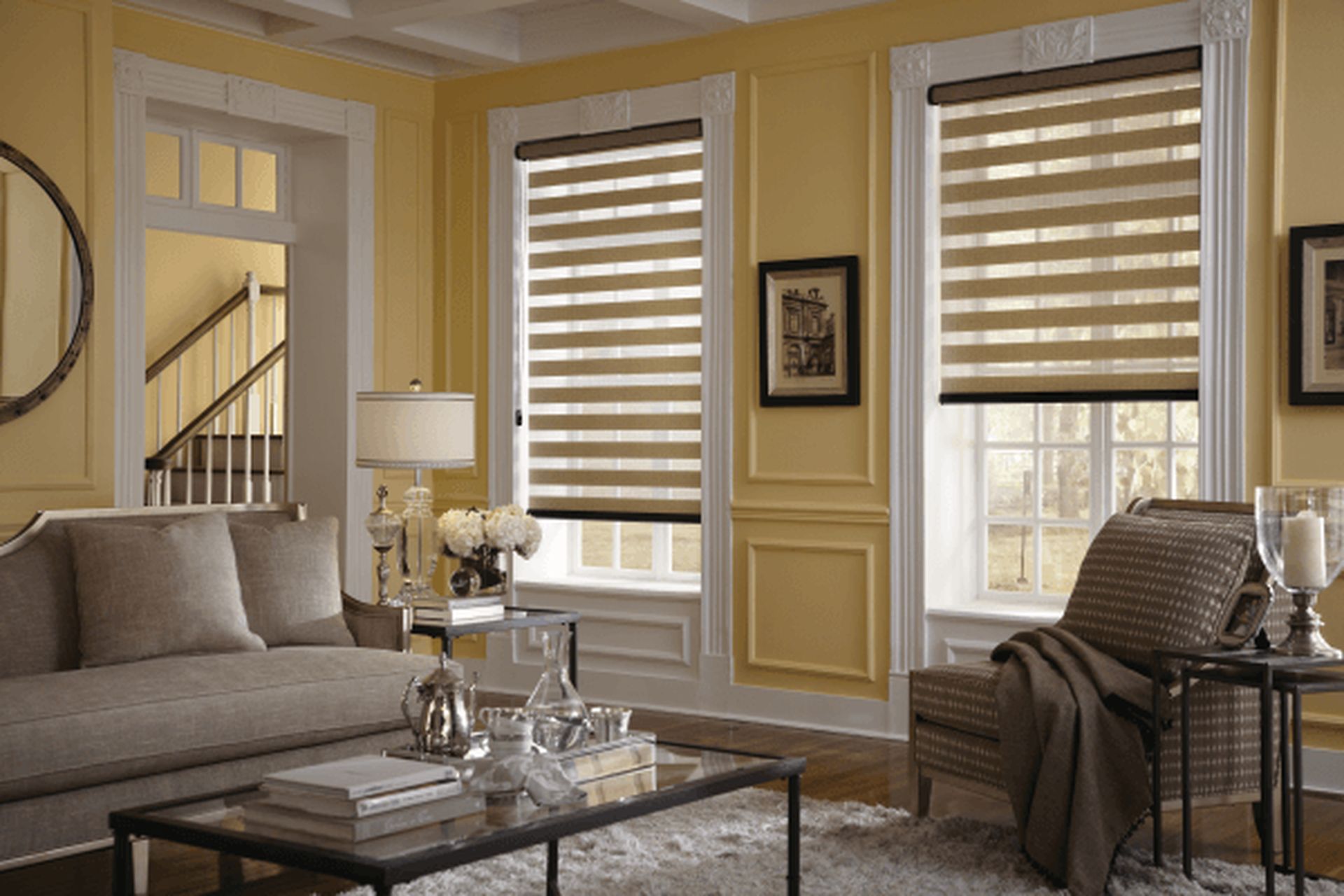 Stoneside zebra shades