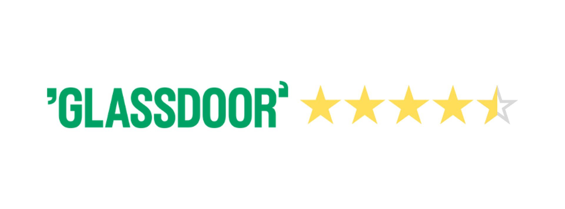 Stoneside Glassdoor Rating 4.5/5