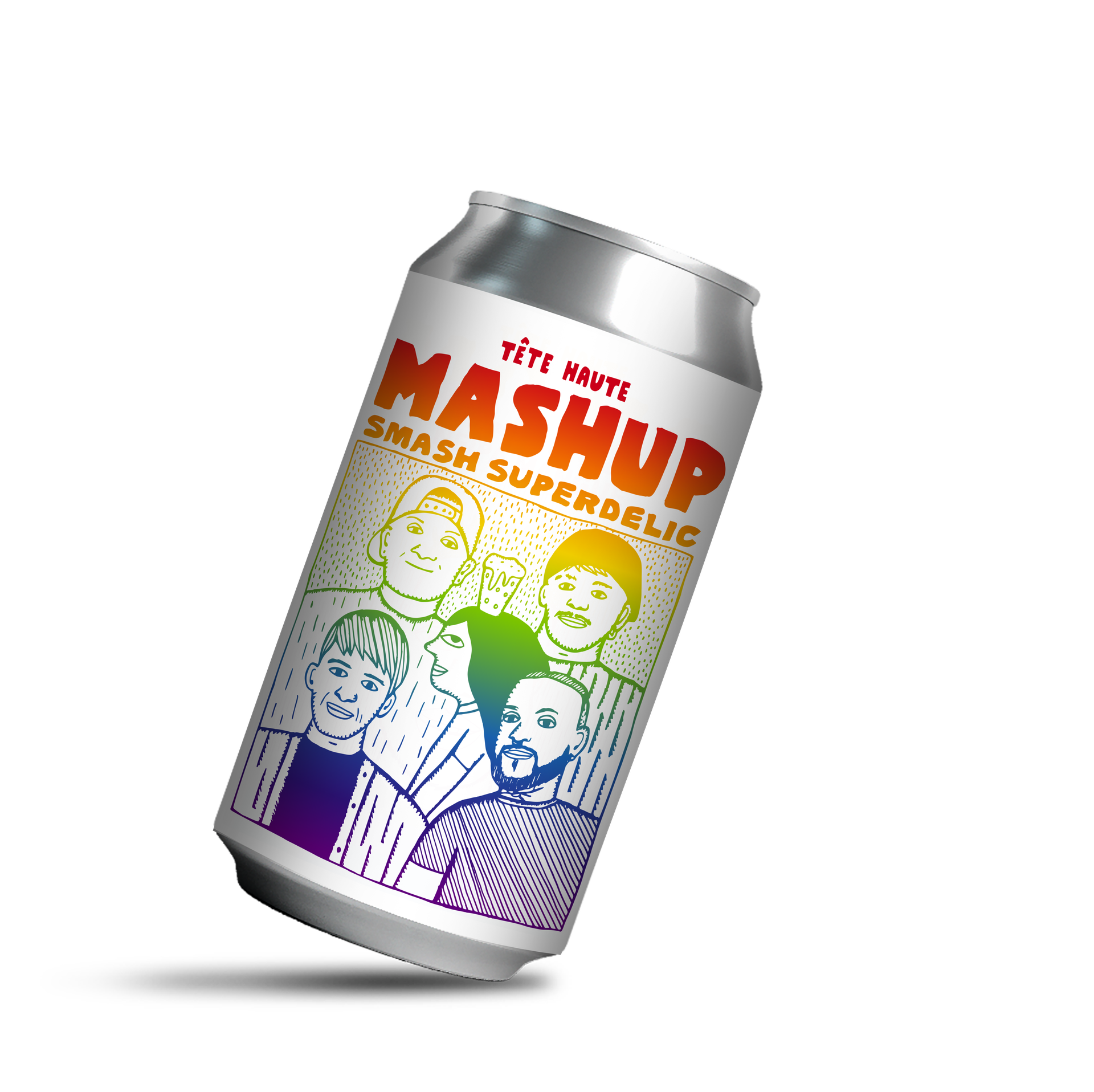 Mockup MASHUP Can penchée