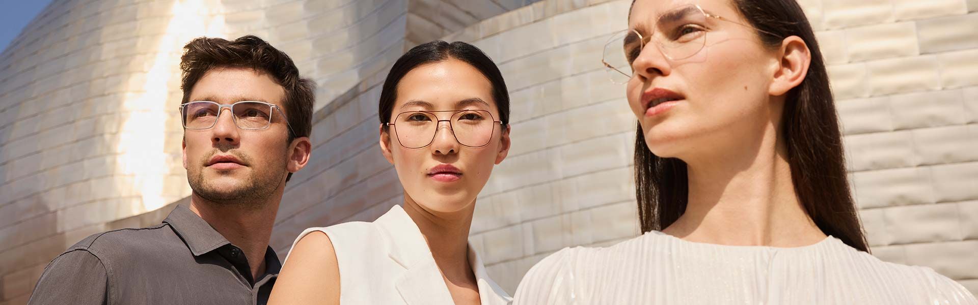 Male and female astronaut sporting the new Titan Minimal Art