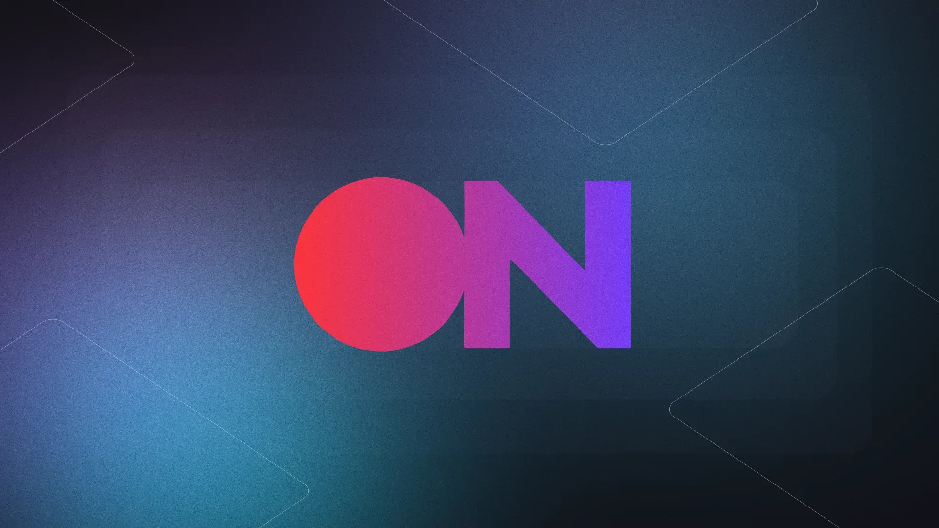Stationhead ON brand logo over a dark blue and pink gradient background