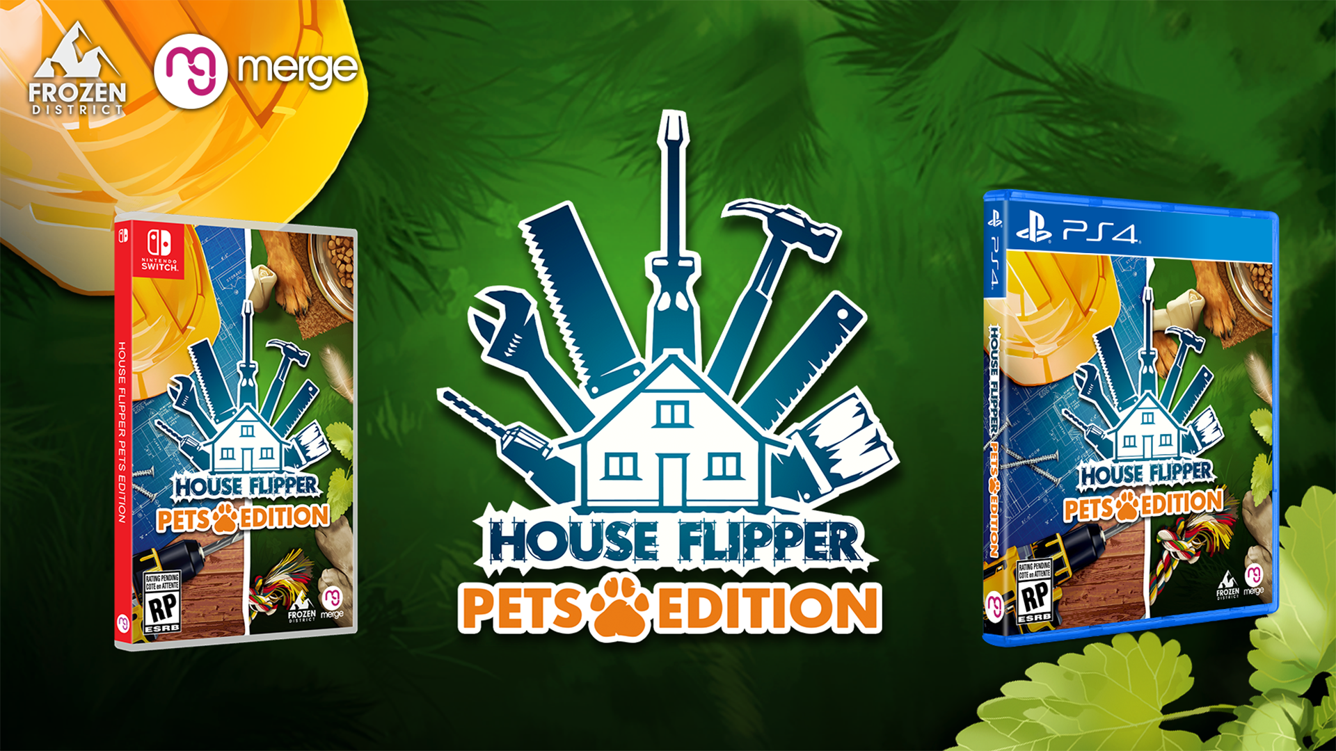 House flipper: pets edition on ps4 and switch!