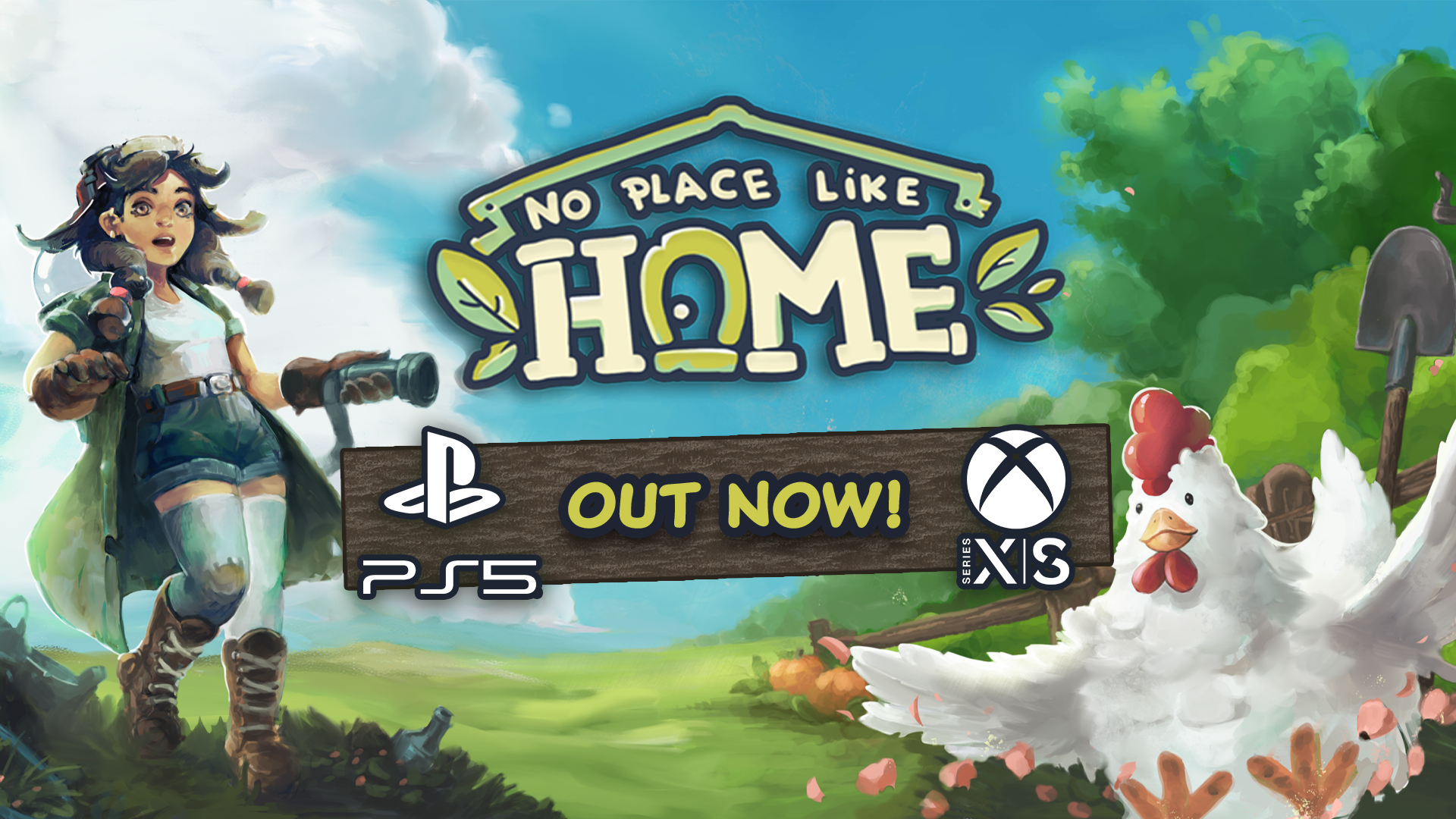 No Place Like Home is Available Now on PS5 and Xbox Series X/S!