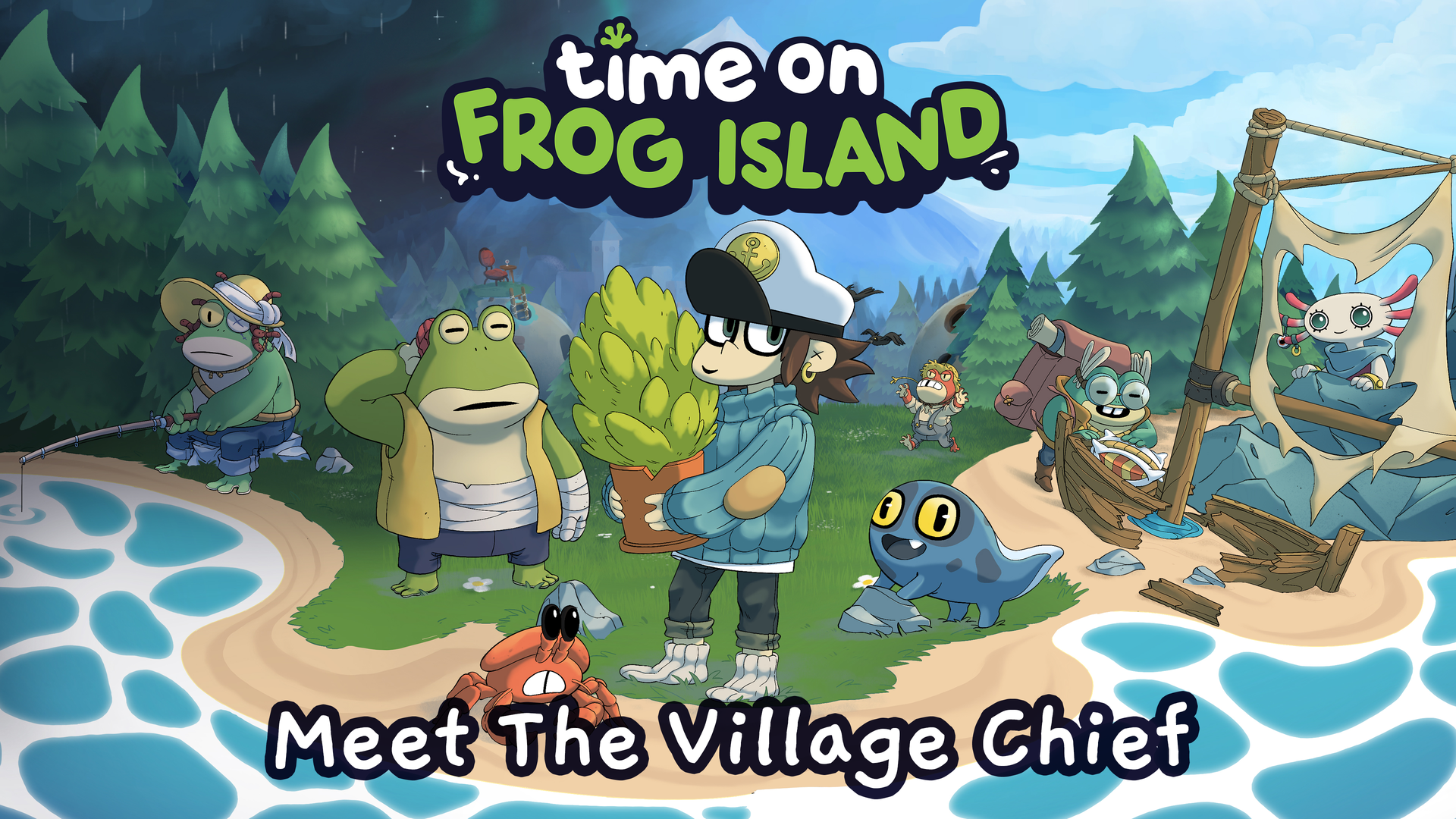 Time on Frog Island - Meet the Village Chief