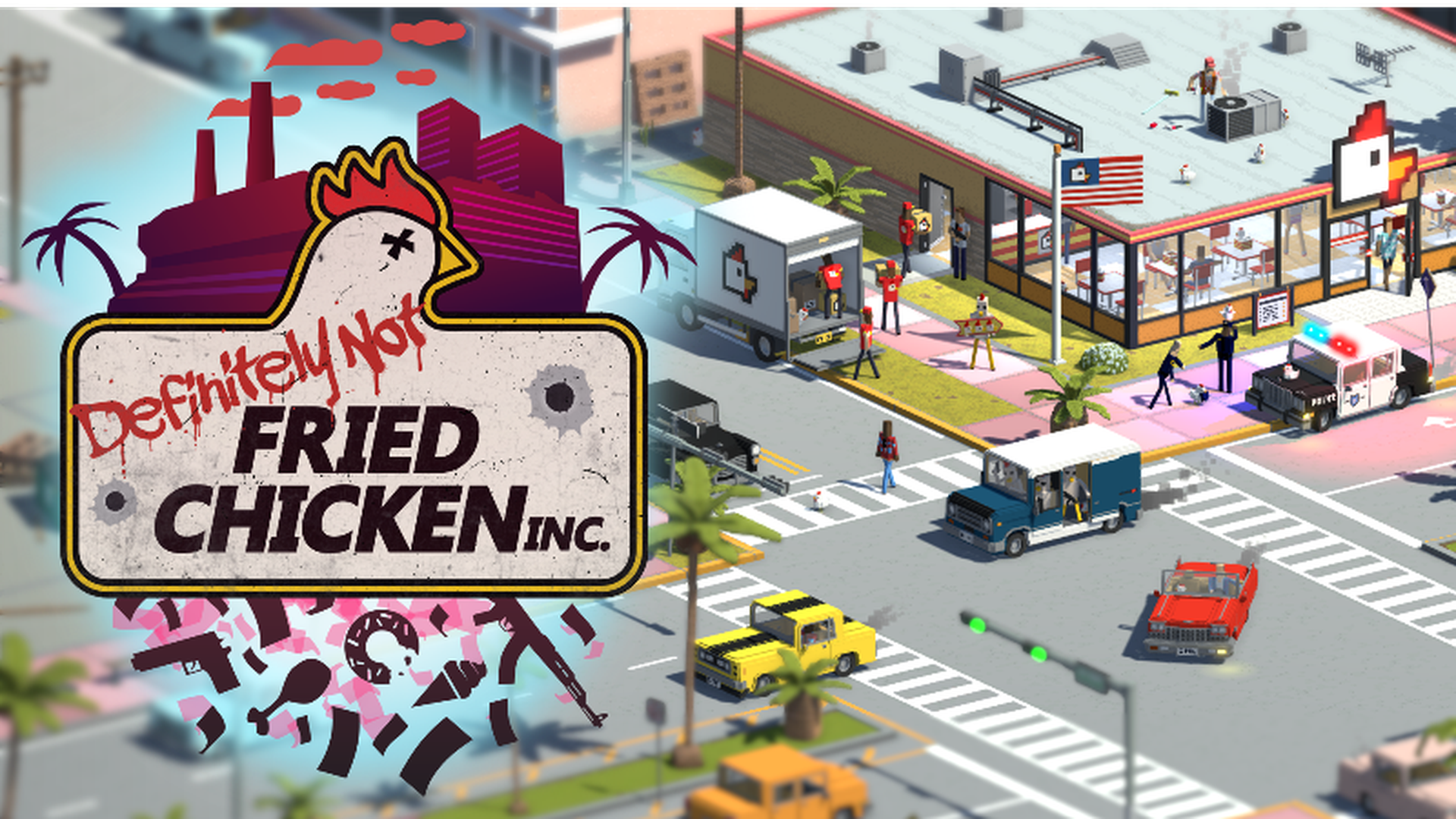 Definitely Not Fried Chicken - Out Now into Early Access!